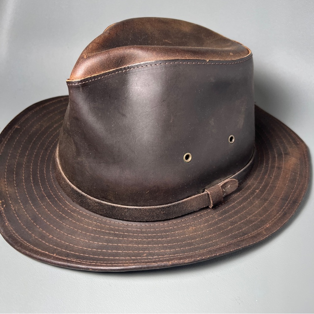 Henschel Leather Safari Hat
